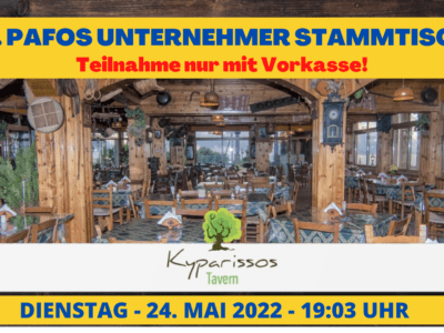 FB EVENT - 2. PAFOS UNTERNEHMER STAMMTISCH (Das Original)